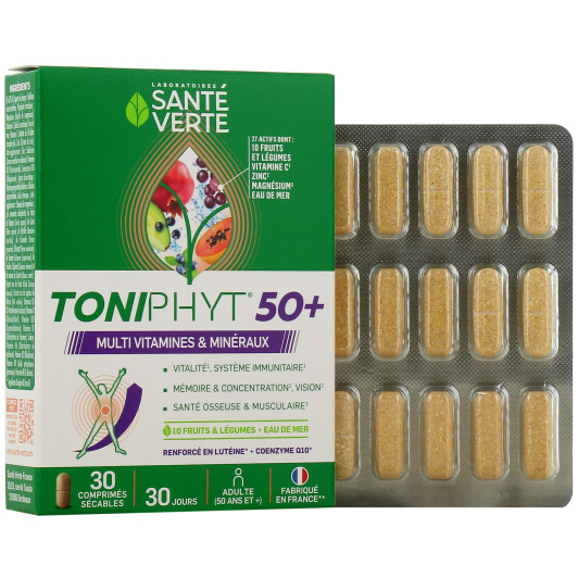 Toniphyt 50+ Multivitamines et Minéraux