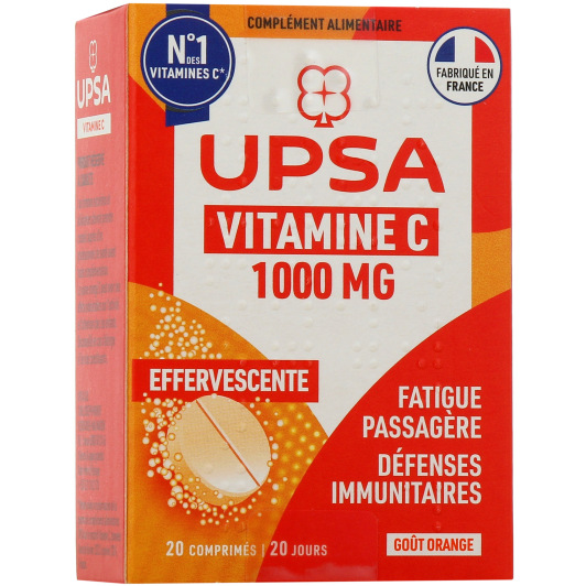 UPSA Vitamine C 1000mg comprimés effervescents