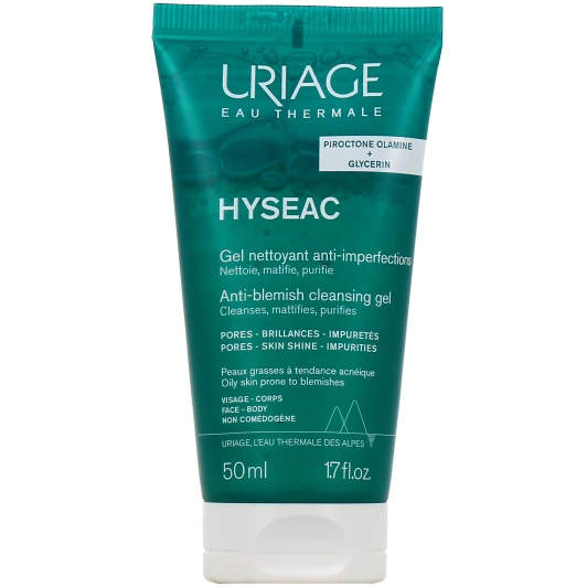 Uriage Hyséac gel nettoyant 50ml OFFERT