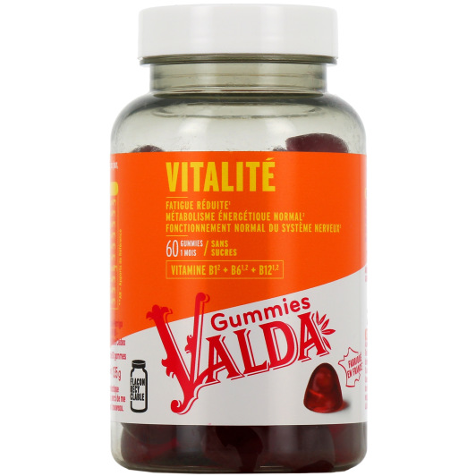 Valda Gummies Sans Sucres Vitalité