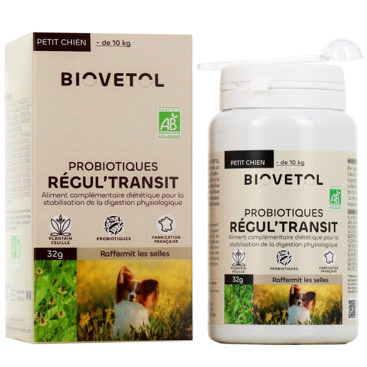 Biovetol Probiotiques Régul'Transit Bio