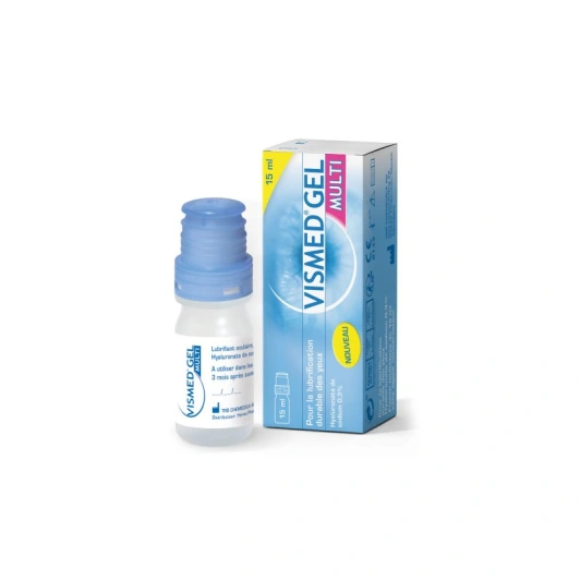 Vismed Gel Multi Lubrification des Yeux