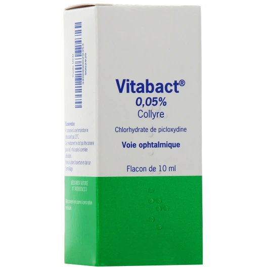 Vitabact 0,05% collyre