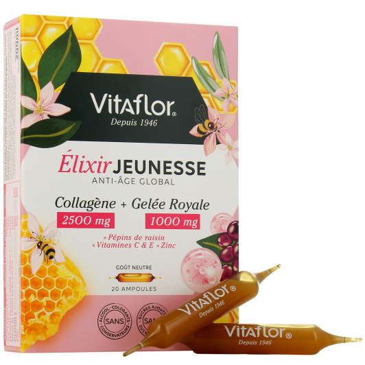 Vitaflor Elixir Jeunesse Collagène et Gelée Royale