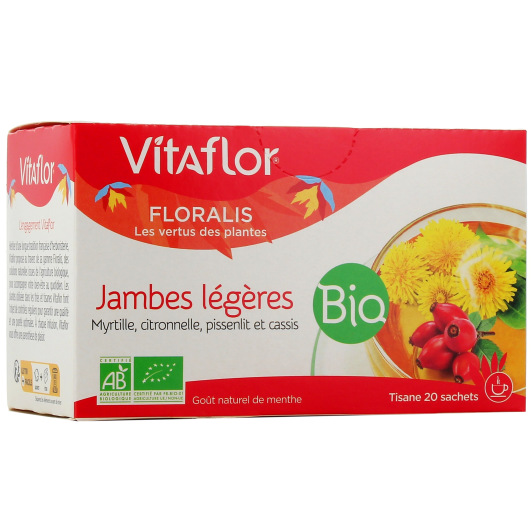 Vitaflor Jambes Légères Tisane Bio