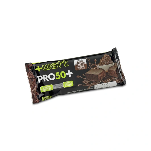 +Watt Barre protéinée mousse chocolat  50 g