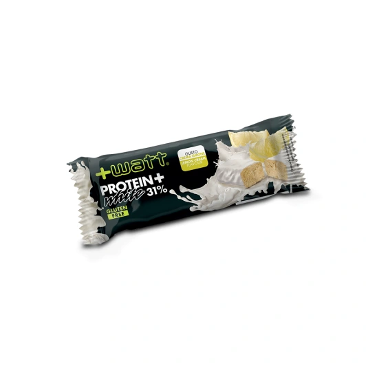 +Watt Barre protéinée Protein+ White Cream-Citron 40 g