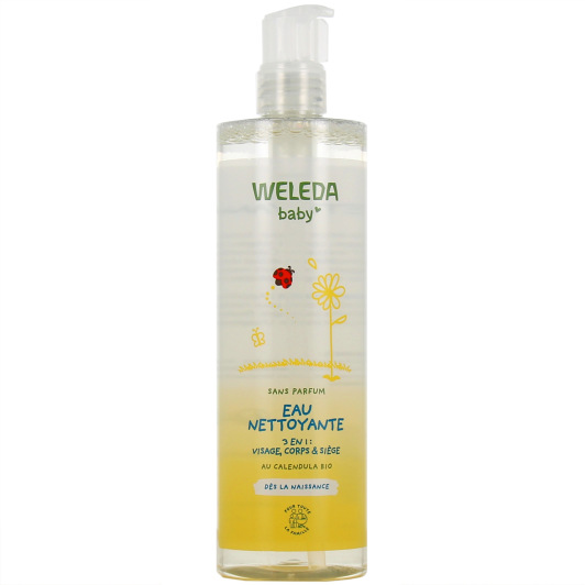 Weleda Bébé Eau Nettoyante Sans Parfum