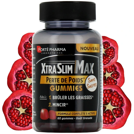 XtraSlim Max Perte de Poids Gummies sans sucres