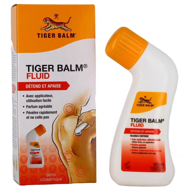 Tiger Balm Fluide Baume du Tigre Détend et Apaise