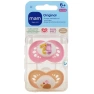 MAM Original Sucettes Anatomiques Silicone 6 Mois et +