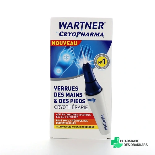 Cryopharma Wartner Verrues mains et pieds