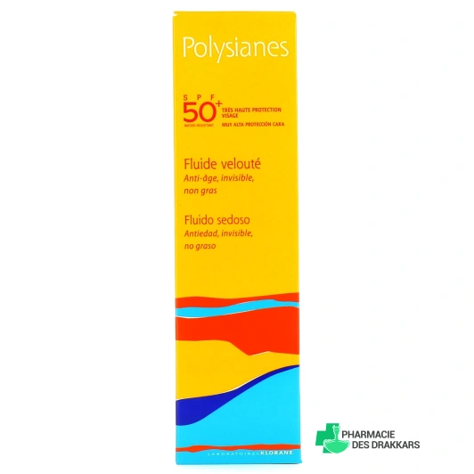 Polysianes SPF50+ Fluide velouté 40ml