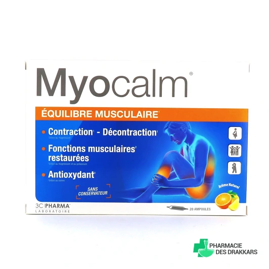 3C Pharma Myocalm Équilibre musculaire