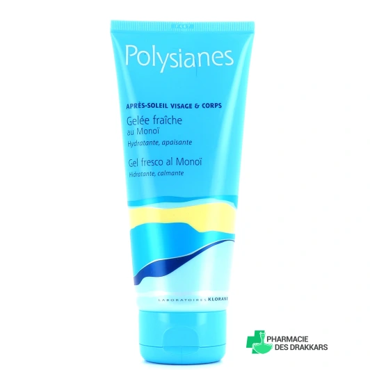 Polysianes gelée fraîche après-soleil visage & corps 200ml