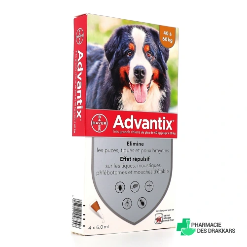 Bayer Advantix Chien Anti-Parasites