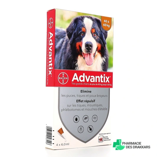 Bayer Advantix Chien Anti-Parasites