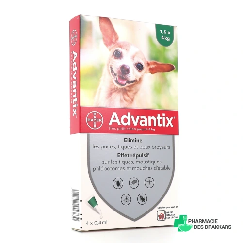 Bayer Advantix Chien Anti-Parasites