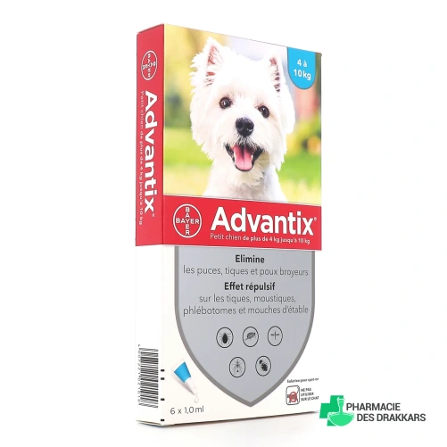 Bayer Advantix Chien Anti-Parasites
