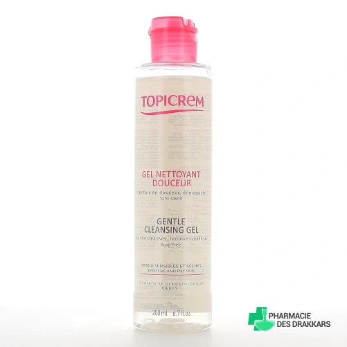 Topicrem Gel Nettoyant Douceur Peaux Sensibles
