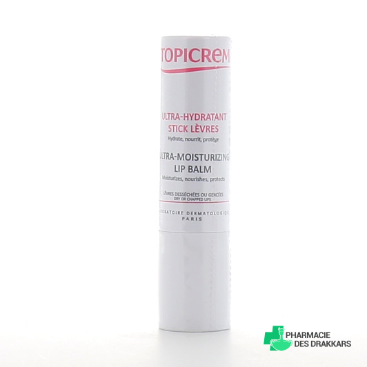 Topicrem Les Essentiels Ultra-hydratant Stick à lèvres