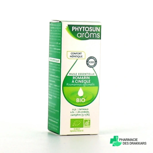Phytosun Aroms Huile Essentielle de Romarin à Cinéole Bio