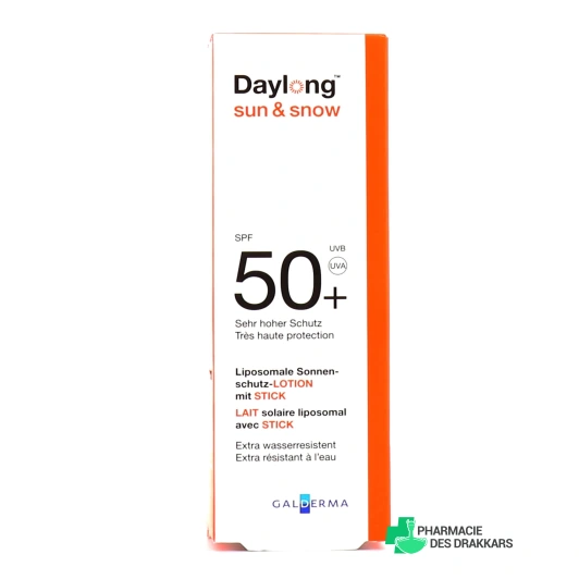 Daylong Sun & Snow Lait Solaire Liposomal + stick lèvres SPF50+