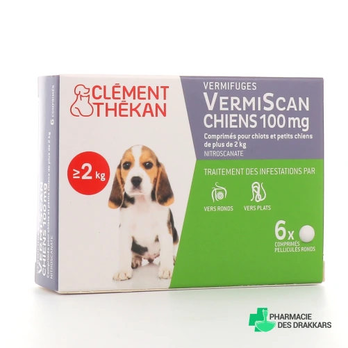 Vermiscan Vermifuge Chien