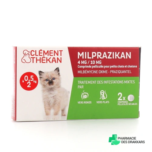 Milprazikan Vermifuge Chat