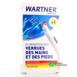 Wartner Cryopharma Élimination des Verrues des Mains et des Pieds - Vue 360°