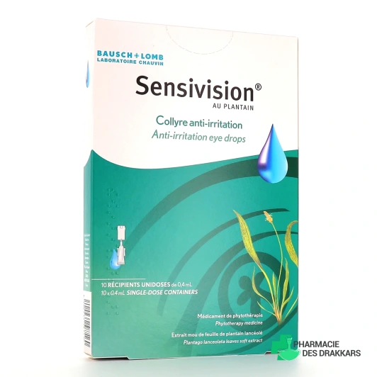 Bausch and Lomb Sensivision Collyre Anti Irritation