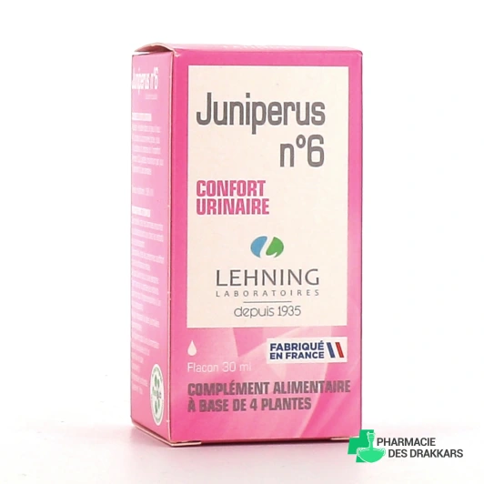 Lehning Juniperus n°6 Confort urinaire