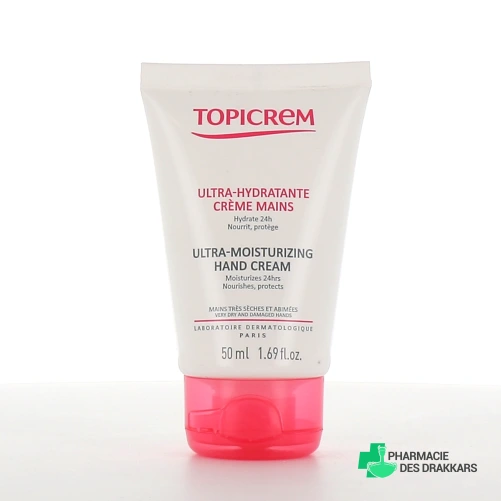 Topicrem Crème Mains Ultra-Hydratante Peaux Sensibles