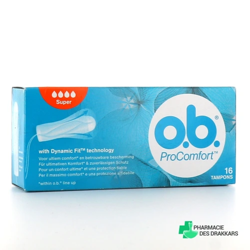 Tampons OB ProComfort Super