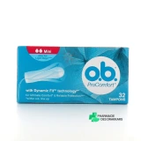 Tampons OB ProComfort Mini - Vue 360°