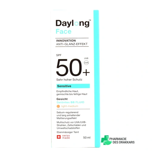 Daylong Sensitive BB Fluide Teinté SPF50+