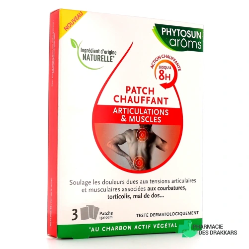 Phytosun Aroms Patch Chauffant Articulations et Muscles
