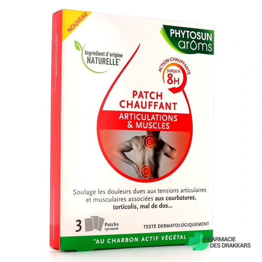 Phytosun Aroms Patch Chauffant Articulations et Muscles