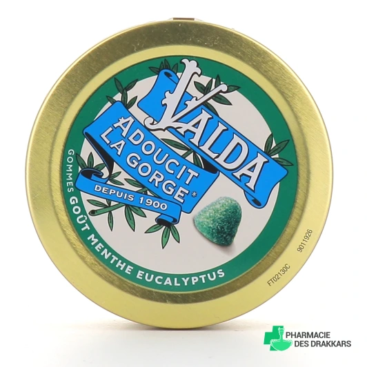 Valda Gommes pour Adoucir la Gorge
