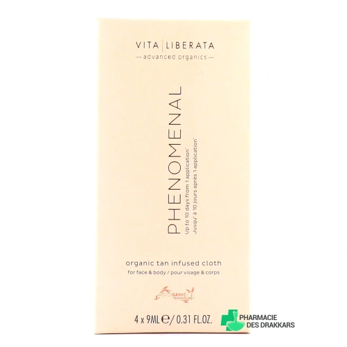 Lingettes autobronzantes phenomenal
