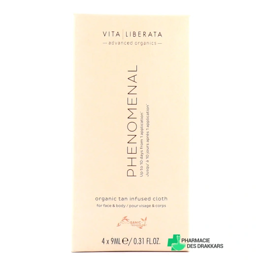 Lingettes autobronzantes phenomenal
