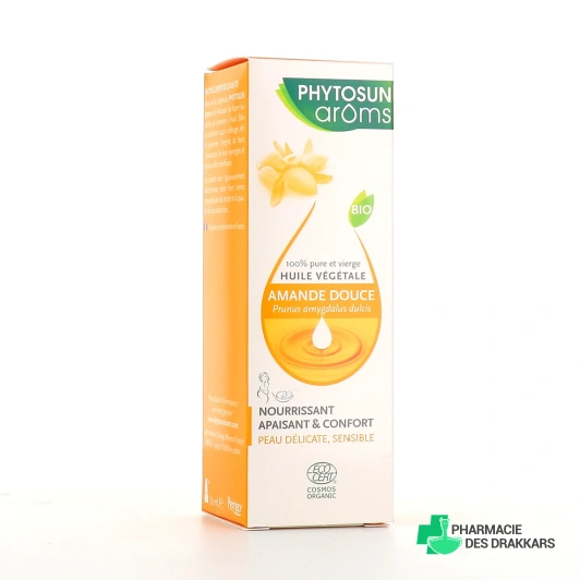 Phytosun Aroms Huile Végétale d'Amande Douce Bio