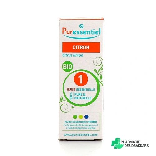 Puressentiel Huile Essentielle Citron Bio