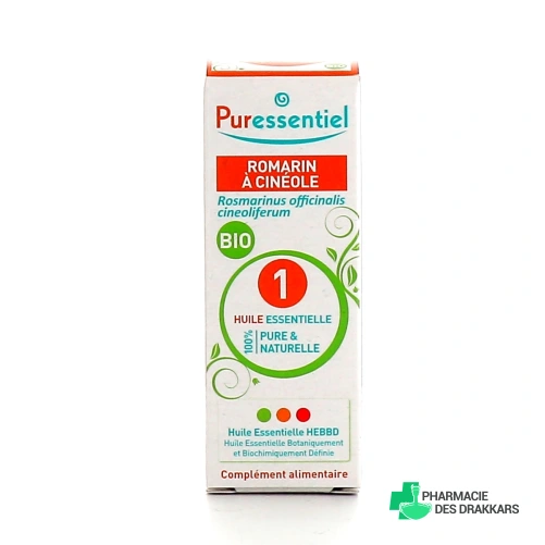 Puressentiel romarin à cinéole bio huile essentielle