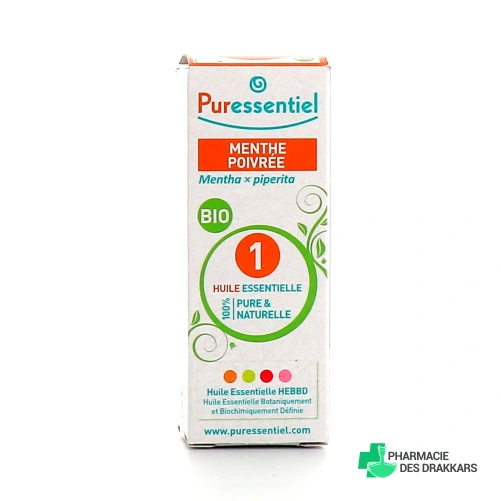 Puressentiel Huile Essentielle Menthe Poivrée Bio