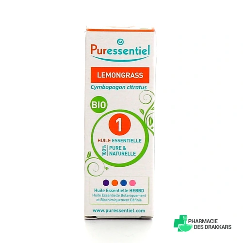 Puressentiel Huile Essentielle Lemongrass Bio