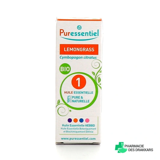 Puressentiel Huile Essentielle Lemongrass Bio
