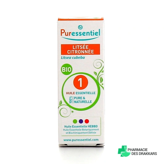 Puressentiel Litsée Citronnée Huile Essentielle Bio