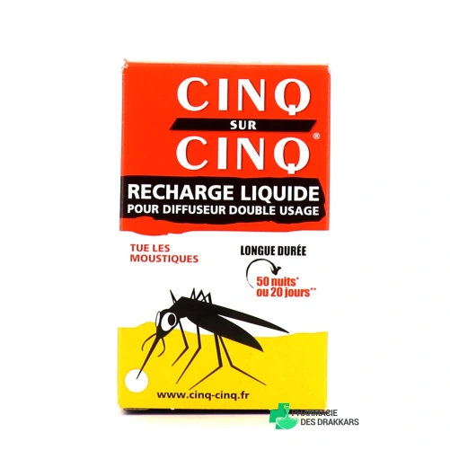 Cinq sur Cinq Recharge liquide pour diffuseur