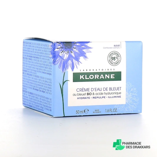 Klorane Crème d'Eau de Bleuet Bio